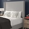 Flash Furniture Gray Full Platform Bed with Tufted Headboard YK-1077-GY-F-GG - alternate 2